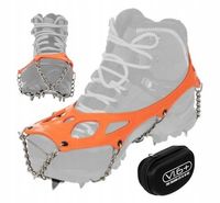 VI.6+ RACZKI PRO TRAXION LITE NA BUTY Z KOLCAMI POMARAŃCZOWE S 33-36