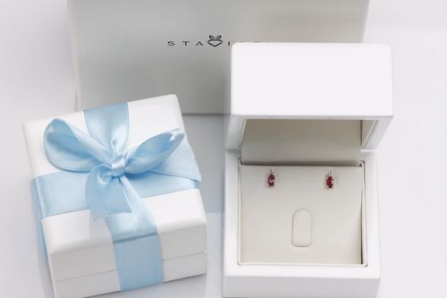 Złote kolczyki KZD2298 - Diament na Arena.pl