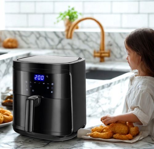 FRYTKOWNICA BEZTŁUSZCZOWA AIR FRYER 7L 1900W XL FRYTOWNICA LCD SMART na Arena.pl