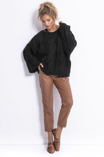 Sweter CHUNKY KNIT F776 Mocca S/M na Arena.pl