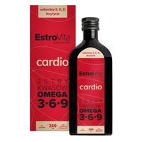EstroVita Cardio Kwasy Omega 3-6-9 dla seniorów 250 ml