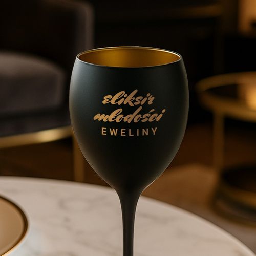 KIELISZEK do WINA z GRAWEREM dla KOBIETY, PERSONALIZOWANY pomysł na PREZENT na Arena.pl