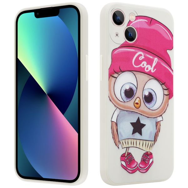 MX OWL COOL IPHONE X/XS BEIGE / BEŻOWY zdjęcie 1