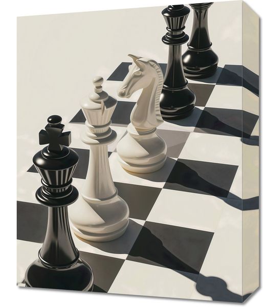 Obraz 40x50cm Szach i Mat zdjęcie 1