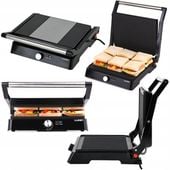 GRILL ELEKTRYCZNY OPIEKACZ DO MIĘSA WARZYW LUND 2200W 29x23cm