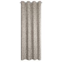 Zasłona zaciemniająca welwetowa na przelotkach KORNELIA 140X250 j. brązowa