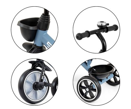 MILLY MALLY 5698 Rowerek trójkołowy Bobby denim na Arena.pl