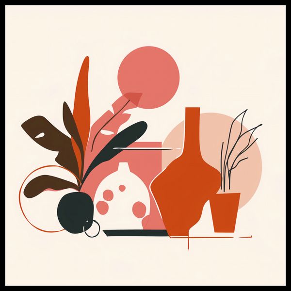 Plakat 80x80cm Ciepłe Gesty zdjęcie 2