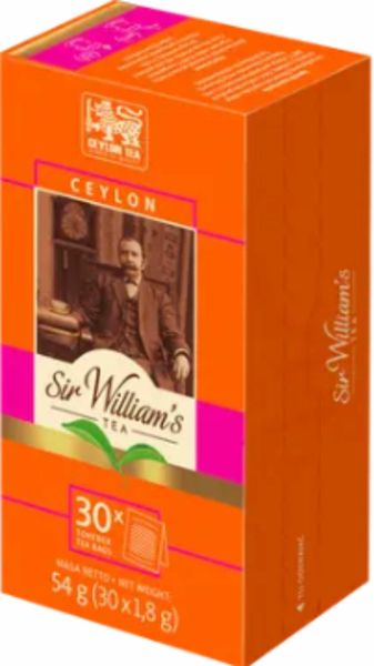 SIR WILLIAMS 30tb x 1,8g Ceylon Black zdjęcie 1