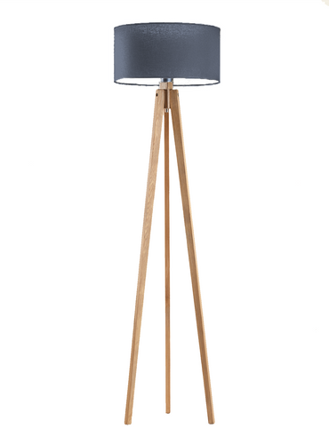Lampa podłogowa MIAMI abażur walec E27 na Arena.pl