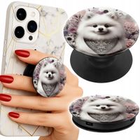 Uchwyt do telefonu Popsocket na palce/stojak POMERANIAN, SZPIC MINIATUROWY