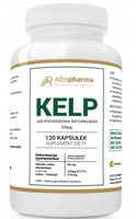 Altopharma Kelp ekstrakt Jod 325 µg + Prebiotyk Vege 120 kapsułek