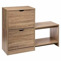 Szafka na buty Tiro z półką naturalna