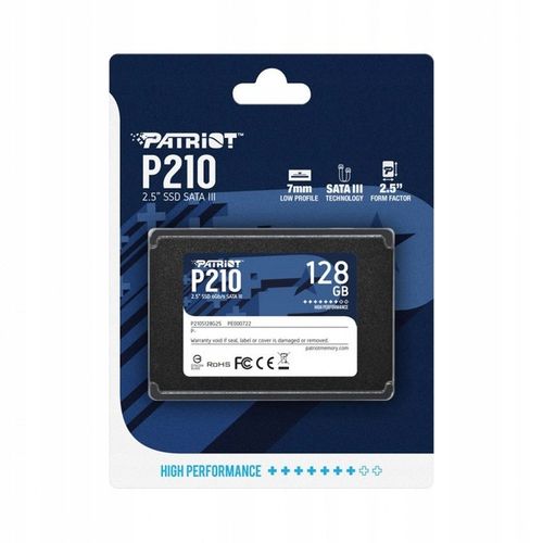 SSD Patriot P210 128GB SATA3 2.5 na Arena.pl