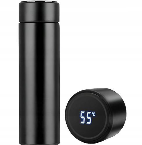 KUBEK TERMICZNY TERMOS LED 500ml NA KAWĘ HERBATĘ DOTYKOWY DO SAMOCHODU PRO na Arena.pl