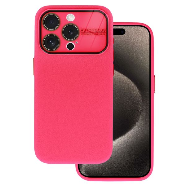 Tel Protect Lichi Soft Case do Iphone 15 Pro Max różowy zdjęcie 1
