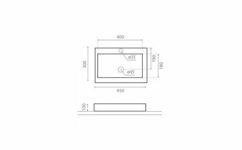 Umywalka 45x30 PARIS BATHCO 4055 na Arena.pl
