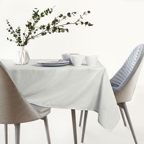 Obrus Plamoodporny EMPIRE 150x260 Owal kremowy AmeliaHome na Arena.pl