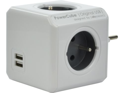 Allocacoc Przedłużacz PowerCube Original USB Grey na Arena.pl