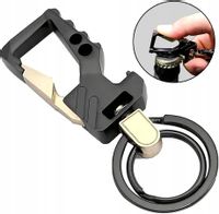 Metalowy Męski Brelok Do Kluczy Prezent Otwieracz