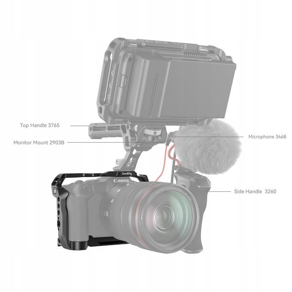 SmallRig Cage do Canon EOS R8 4212 zdjęcie 5