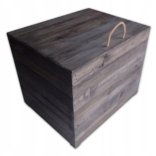 SOLIDNA SKRZYNIA OGRODOWA KUFER SIEDZISKO kolor PALISANDER 80 LITRÓW na Arena.pl