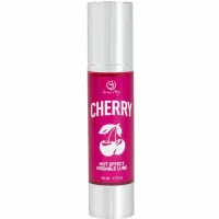 secret play lubrykant rozgrzewający wiśniowy 2w1 50ml airless