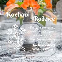 PODSTAWKA POD ZNICZE OZDOBA NA NAGROBEK GRÓB XXL