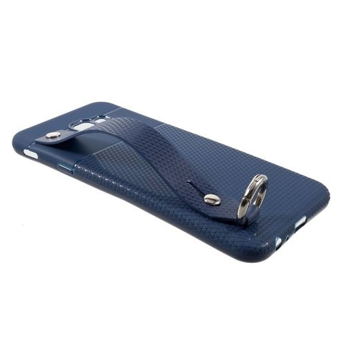 Etui Triangle Pattern Samsung Galaxy J4+ J4 Plus Niebieskie na Arena.pl
