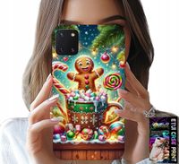 ETUI DO SAMSUNG GALAXY A81 - PIERNIK PIERNIKI ŚWIĄTECZNE WZORY +SZKŁO
