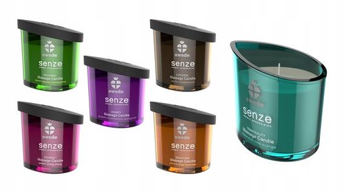 SWEDE Świeca Olejek do Masażu Erotycznego Afrodyzjak Trawa Cytrynowa 150 ml na Arena.pl
