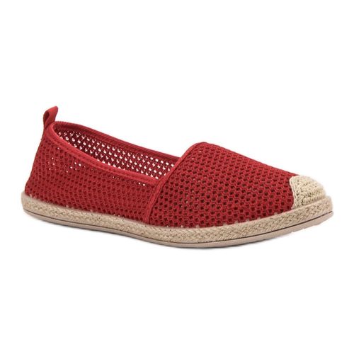Czerwone Tekstylne Espadryle r.41 na Arena.pl