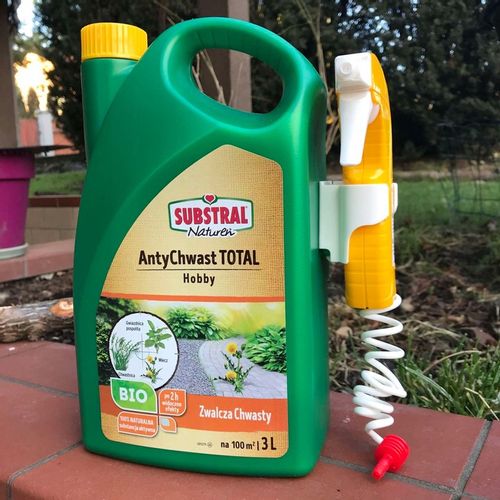 Środek naturalny na chwasty bio Antychwast Total RTU 3l Substral spray na Arena.pl
