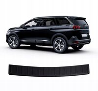 5008 Listwa Nakładka na Zderzak Tylni Czarna ABS