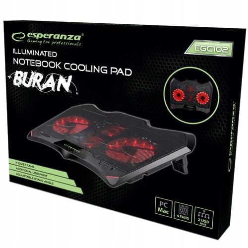 Podstawka chłodząca pod laptopa GAMING LED na Arena.pl