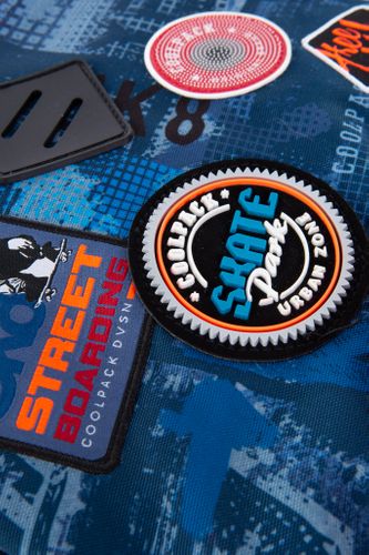 Coolpack-BENTLEY-Plecak-BLUE (BADGES B) na Arena.pl