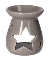 ŚWIECZNIK CERAMICZNY KOMINEK ZAPACHOWY GWIAZDKA