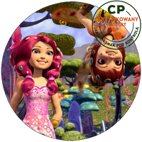 Opłatek na tort Mia i Ja