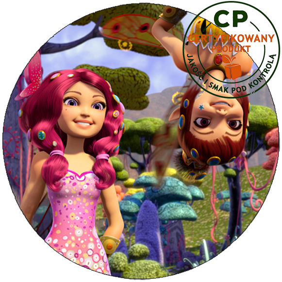 Opłatek na tort Mia i Ja zdjęcie 1