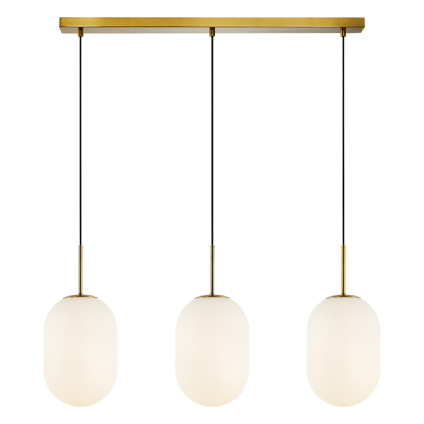 Lampa wisząca ALIAS GOLD 3xE14 zdjęcie 6