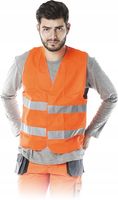 Kamizelka Odblaskowa Pomarańczowa XL