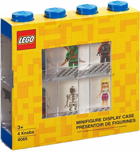 4065 - lego - witryna niebieska na 8 minifigurek na Arena.pl