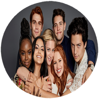 Opłatek na tort Riverdale