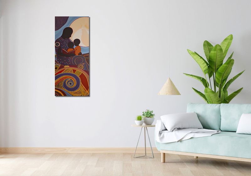 Obraz 40x100cm Opowieści Przodków zdjęcie 2