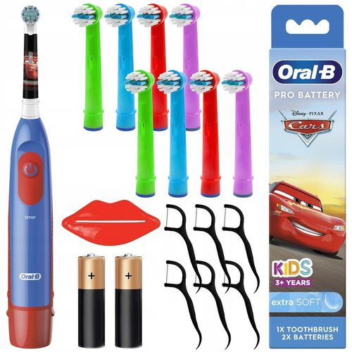 ELEKTRYCZNA SZCZOTECZKA NA BATERIE DLA DZIECI ORAL-B ADVANCE AUTA DB5 na Arena.pl