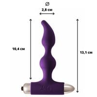 korek analny z wibracjami z silikonu. dla kobiet i mężczyzn. ładny kolor.