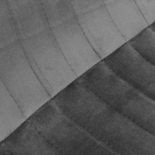 Krzesło welurowe DALLAS VELVET grafitowe na Arena.pl