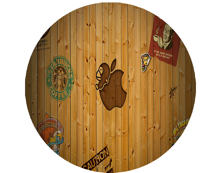 Opłatek na tort Apple zdjęcie 1