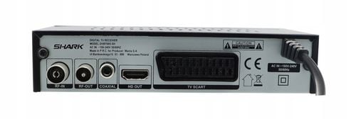 TUNER DEKODER DVBT2 TV NAZIEMNEJ DVB-T2/C HEVC H.265 FHD PILOT HDMI na Arena.pl