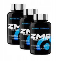 ZMA Scitec ZMB6 3x60 CAPS MAGNEZ CYNK B6 SEN LIBIDO TESTOSTERON ENERGIA